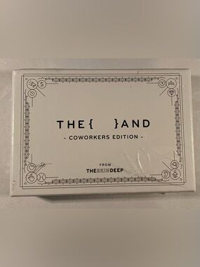 The { } And: Coworkers Edition Card Game - The Skin Deep - 2019